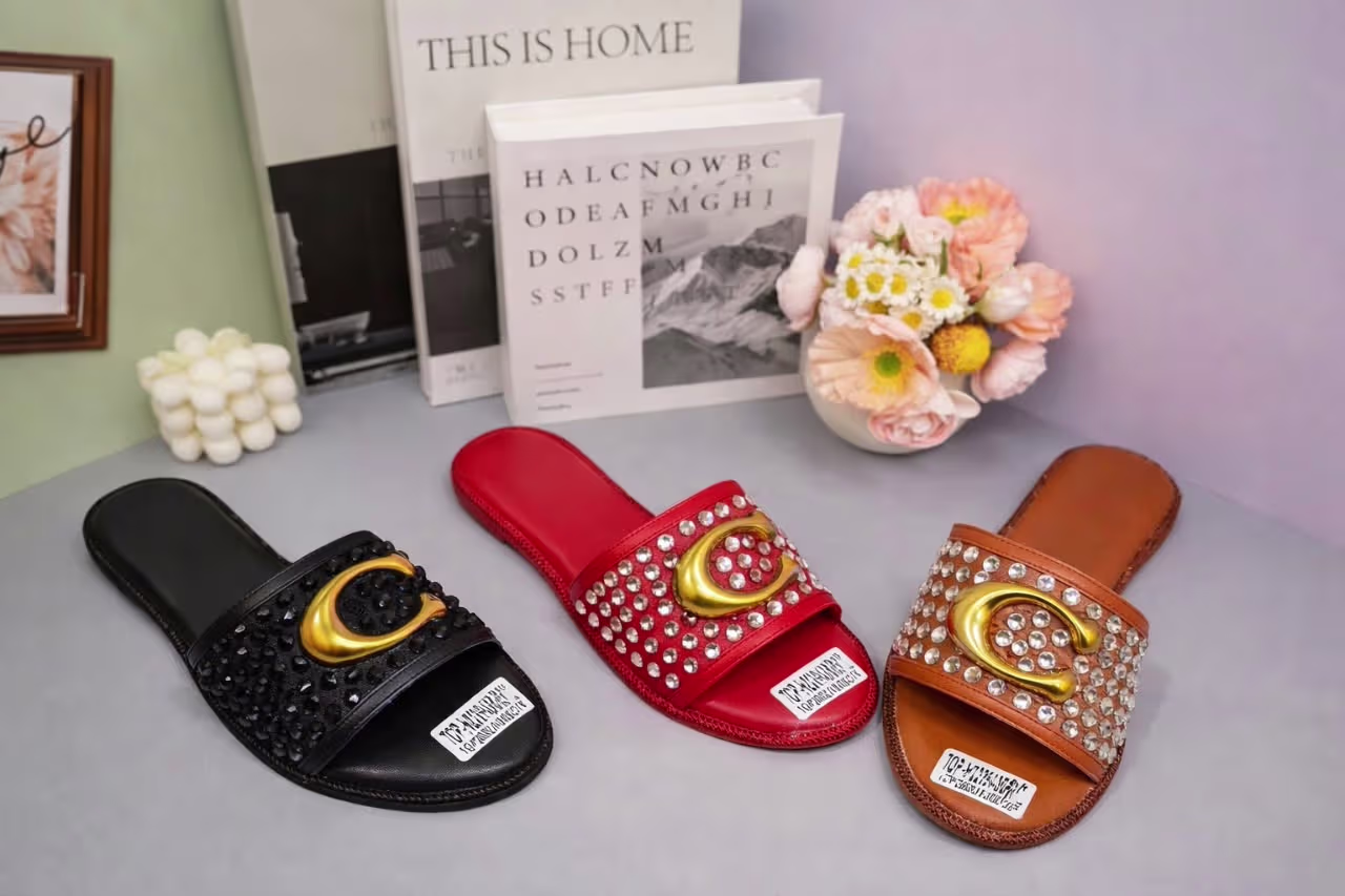 Embellished Rhinestone Slides
